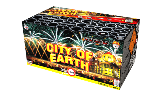 Kompaktný ohňostroj Klásek City of Earth